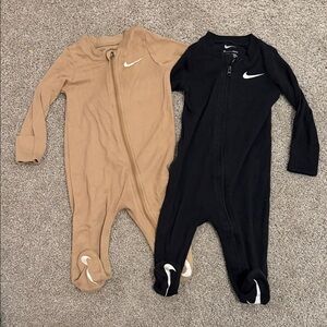 Nike Kids Footies - Black and Tan